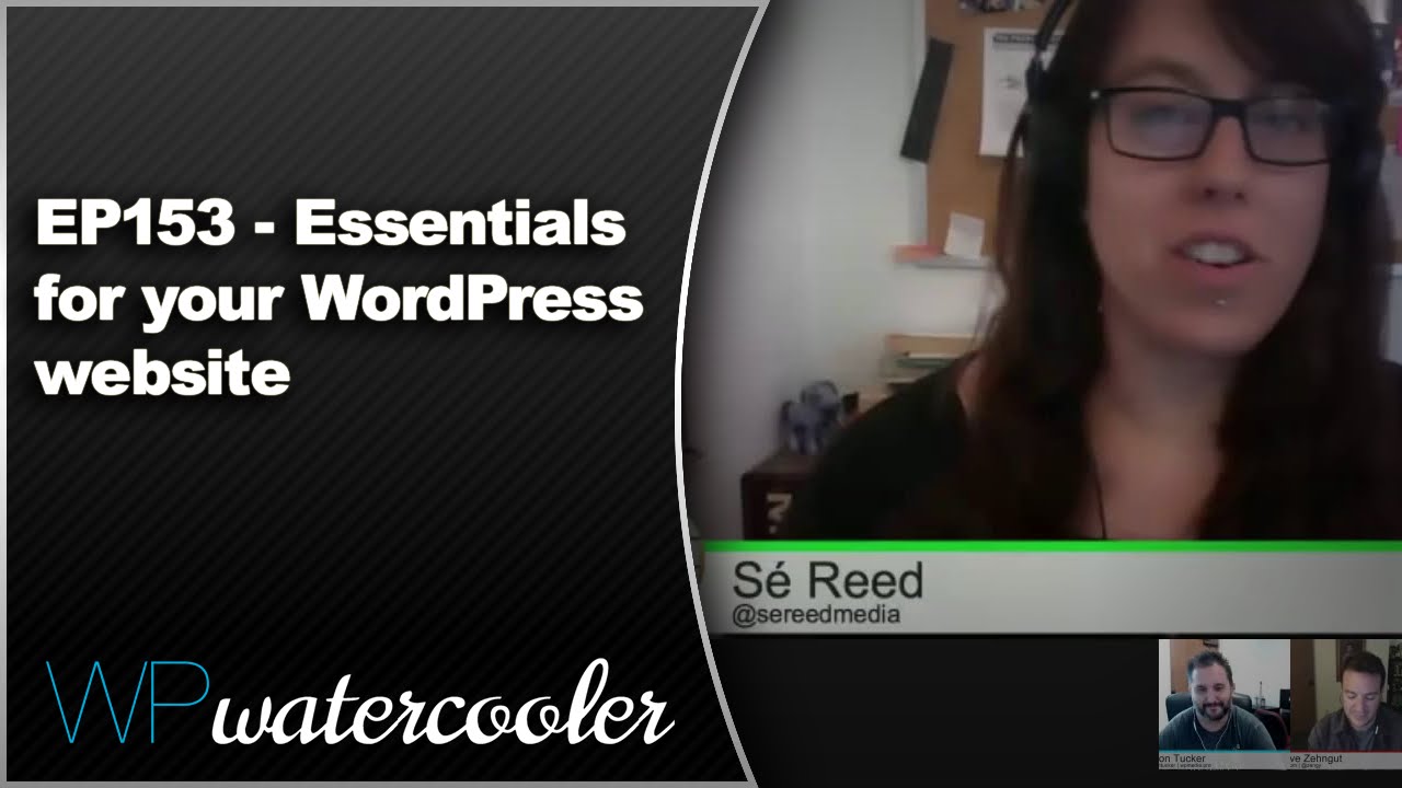 EP153 – Essentials for your WordPress website