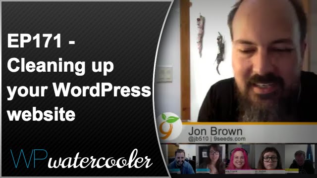 EP171 – Cleaning up your WordPress website