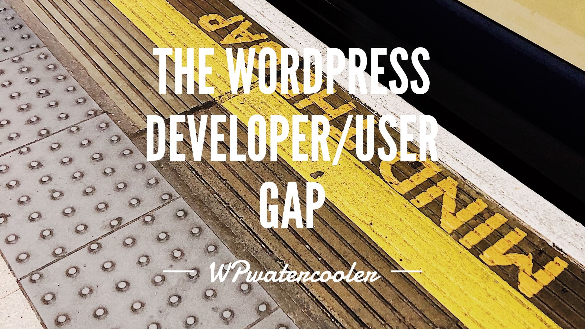 EP339 – “Minding the gap” – The WordPress developer user gap